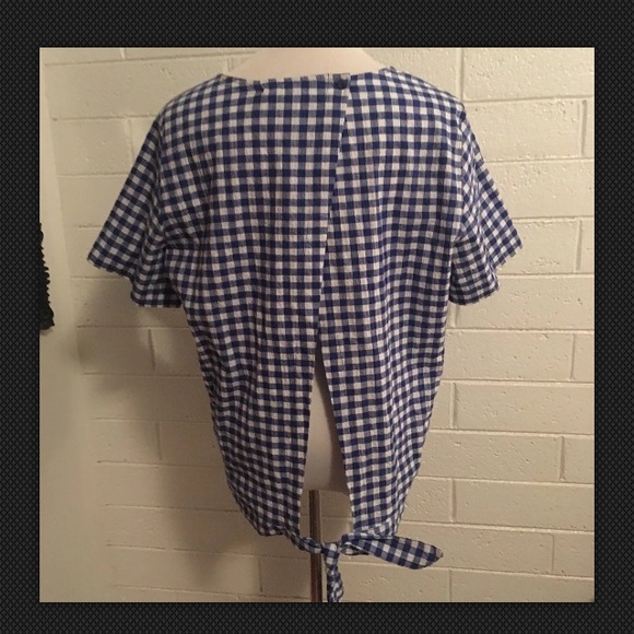 Pleione Women’s Tied Back Casual Top Large - Picture 4 of 8